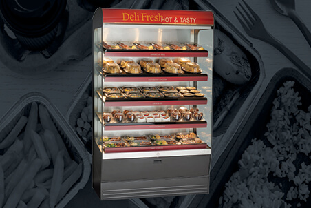 Heated Shelf Merchandisers