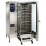 CTC20-20 Combitherm Combi Oven with door open and rack pulled out