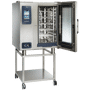 CTP10-10 Combitherm Combi Oven door open with stand