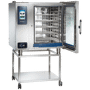CTP10-20 Combitherm Combi Oven with door open on stand