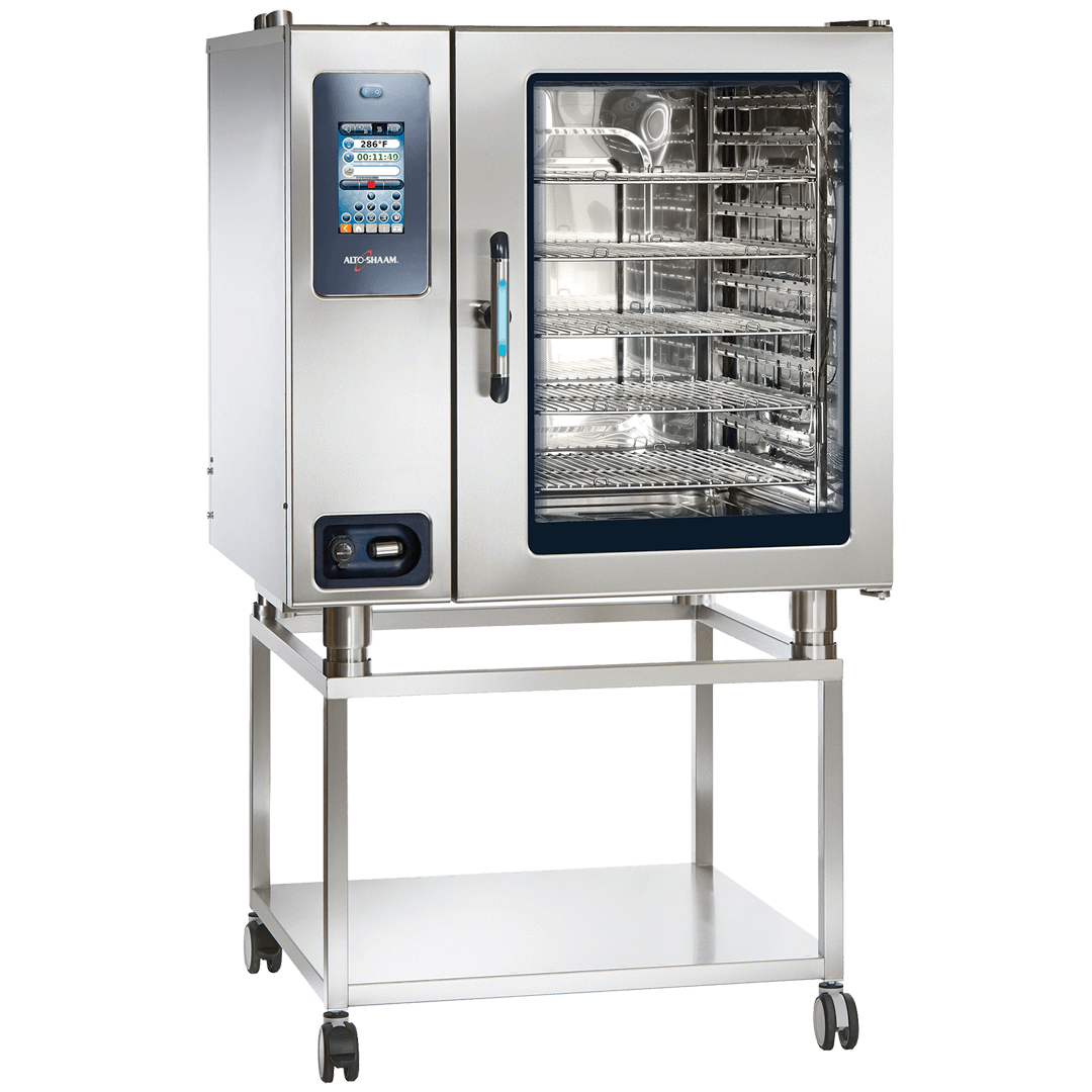 CTP10-20 Combitherm Combi Oven on stand with door closed