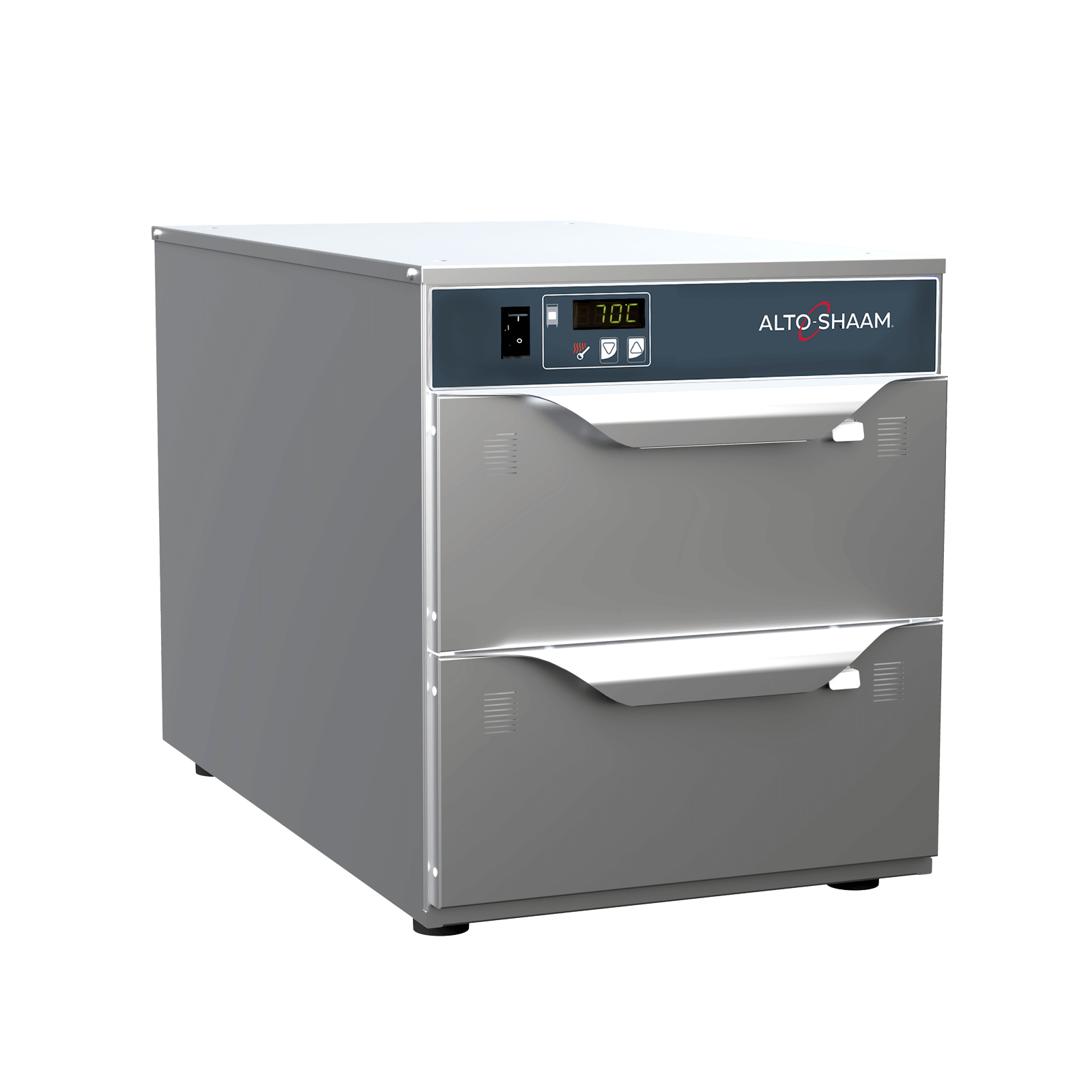 Unidad doble de cajones calentadores 500-2DN con calor Halo Heat y diseño estrecho