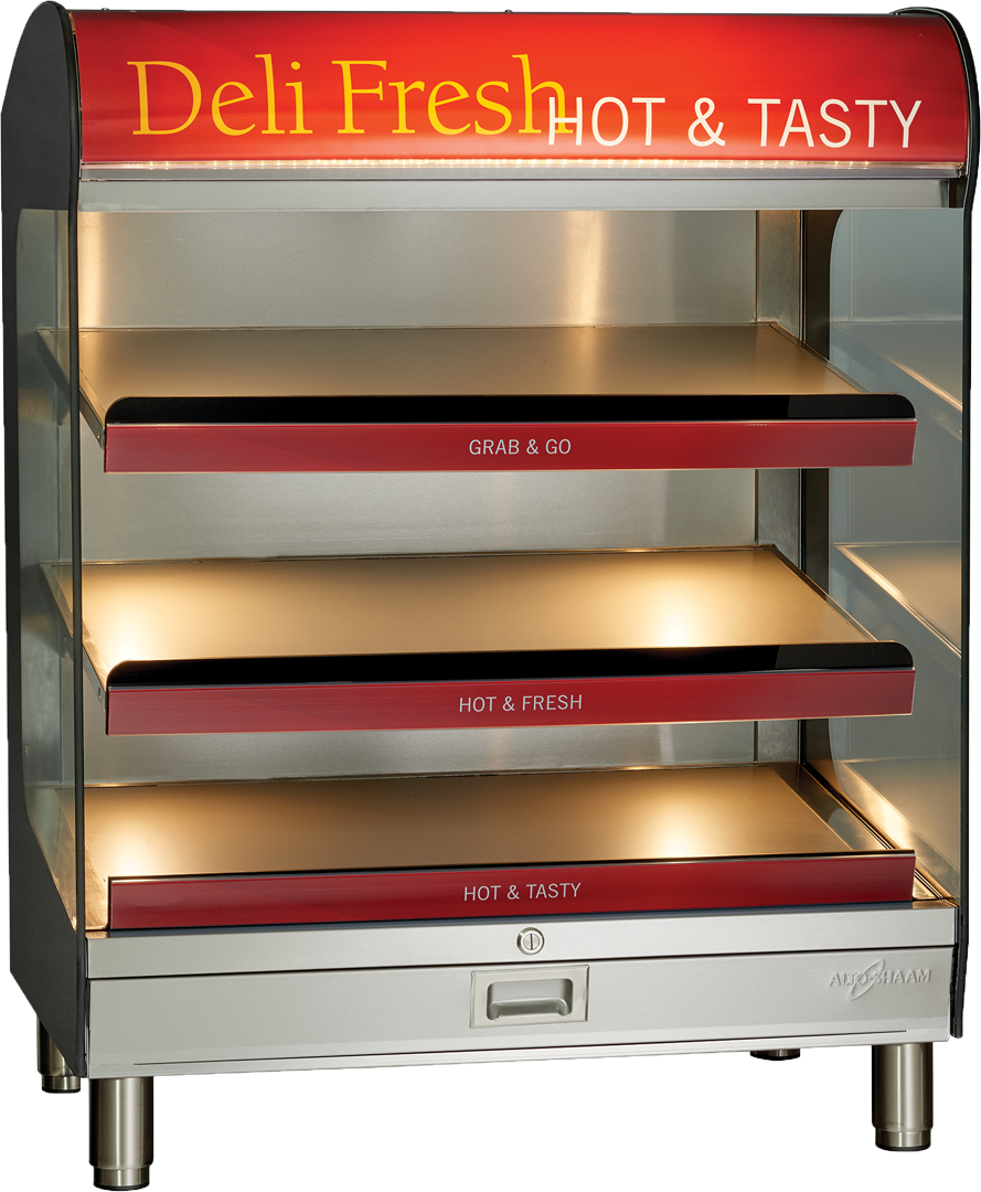 Hot Food Merchandiser Countertop Shelf AltoShaam
