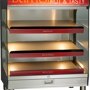 Présentoir à rayonnage chauffant de comptoir HSM-36-3S-CT vide