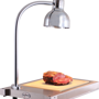 CS-100 Single Lamp Hot Carving Station w/ Food