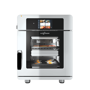 Vector H2H Multi-Cook Oven front view with pizza and eggs