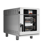 Vector H2H Multi-Cook Oven quarter view with pizza and eggs